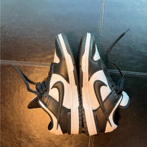 Nike Dunk Low Twist Panda sneaker in a black and white colorway Men’s size 7.5